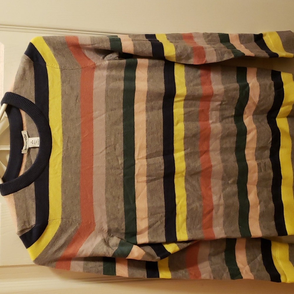 NWT Girl's Multi Striped Sweater
